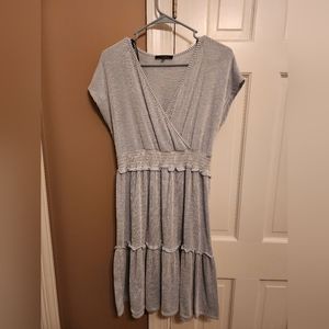 Caution To The Wind Light Blue Dress Size L